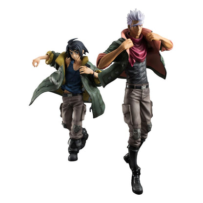 Mobile Suit Gundam Iron-Blood Orphans G.E.M. Serie PVC Beeld Mikazuki Augus & Orga Itsuka 26 cm