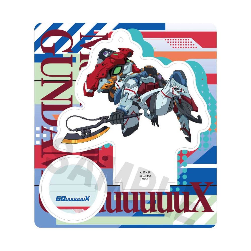 Mobile Suit Gundam GQuuuuuX TokoToko acryl figuur 9 cm display (6)