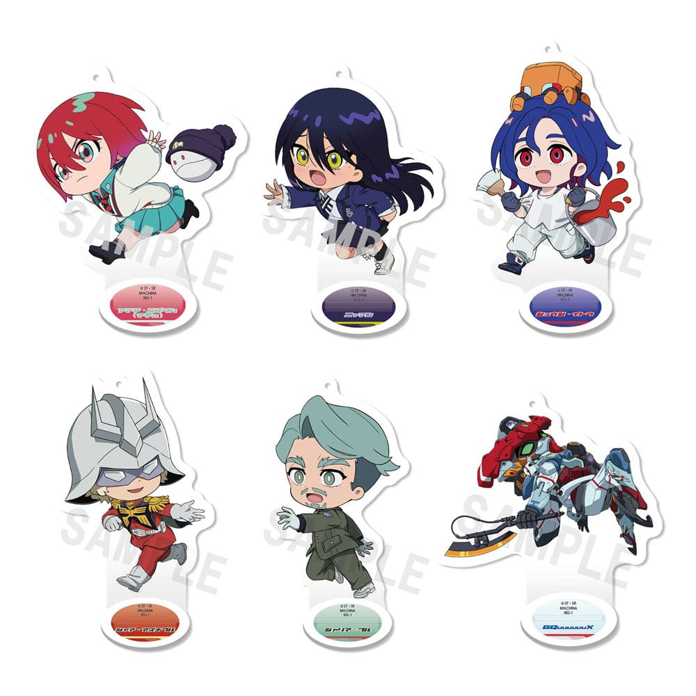 Mobile Suit Gundam GQuuuuuX TokoToko acryl figuur 9 cm display (6)