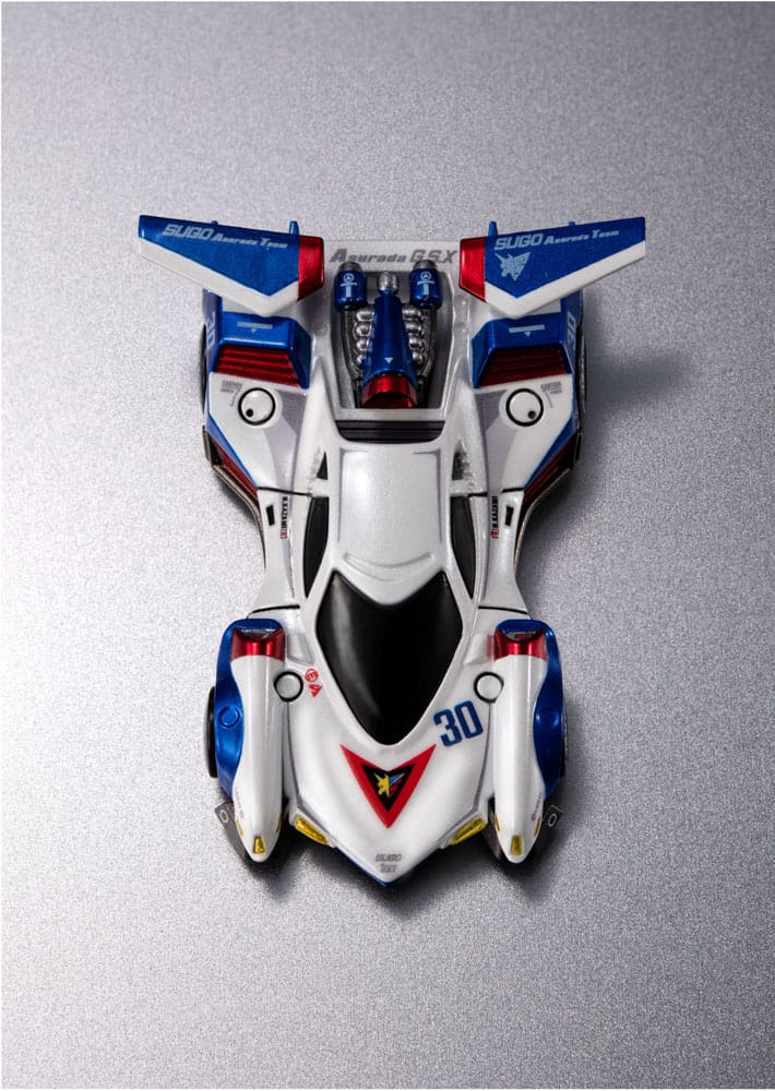 Toekomstig GPX Cyber Formula-voertuig Asurada G.S.X Heritage Edition 7 cm