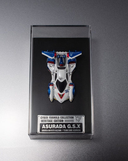 Toekomstig GPX Cyber Formula-voertuig Asurada G.S.X Heritage Edition 7 cm