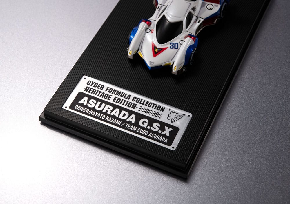 Toekomstig GPX Cyber Formula-voertuig Asurada G.S.X Heritage Edition 7 cm