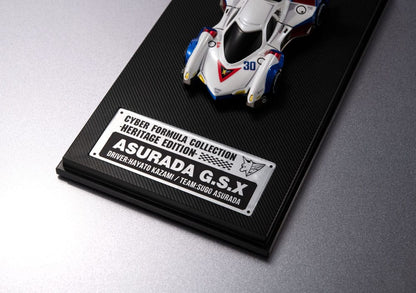 Toekomstig GPX Cyber Formula-voertuig Asurada G.S.X Heritage Edition 7 cm
