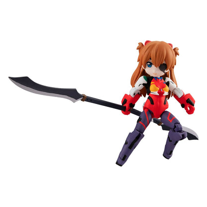 Evangelion Desktop Legerfiguren Shikinami Asuka Langley & Evangelion 2 8 - 15 cm