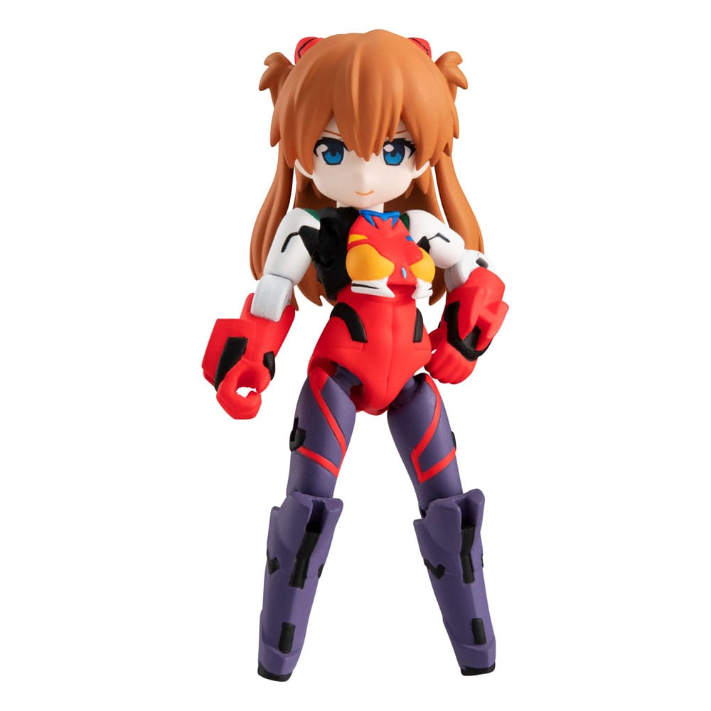 Evangelion Desktop Legerfiguren Shikinami Asuka Langley & Evangelion 2 8 - 15 cm