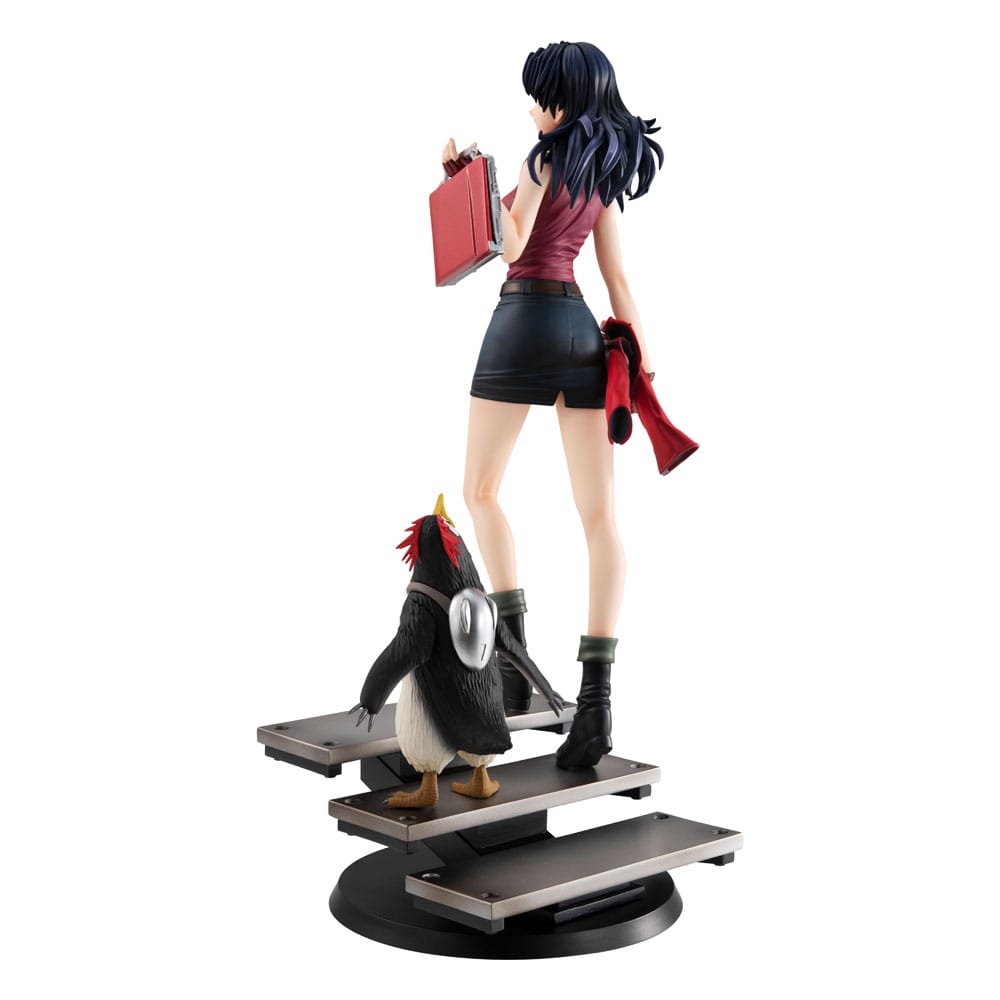 Herbouw van Evangelion Gals PVC-beeld Misato Katsuragi & Pen Pen 25 cm