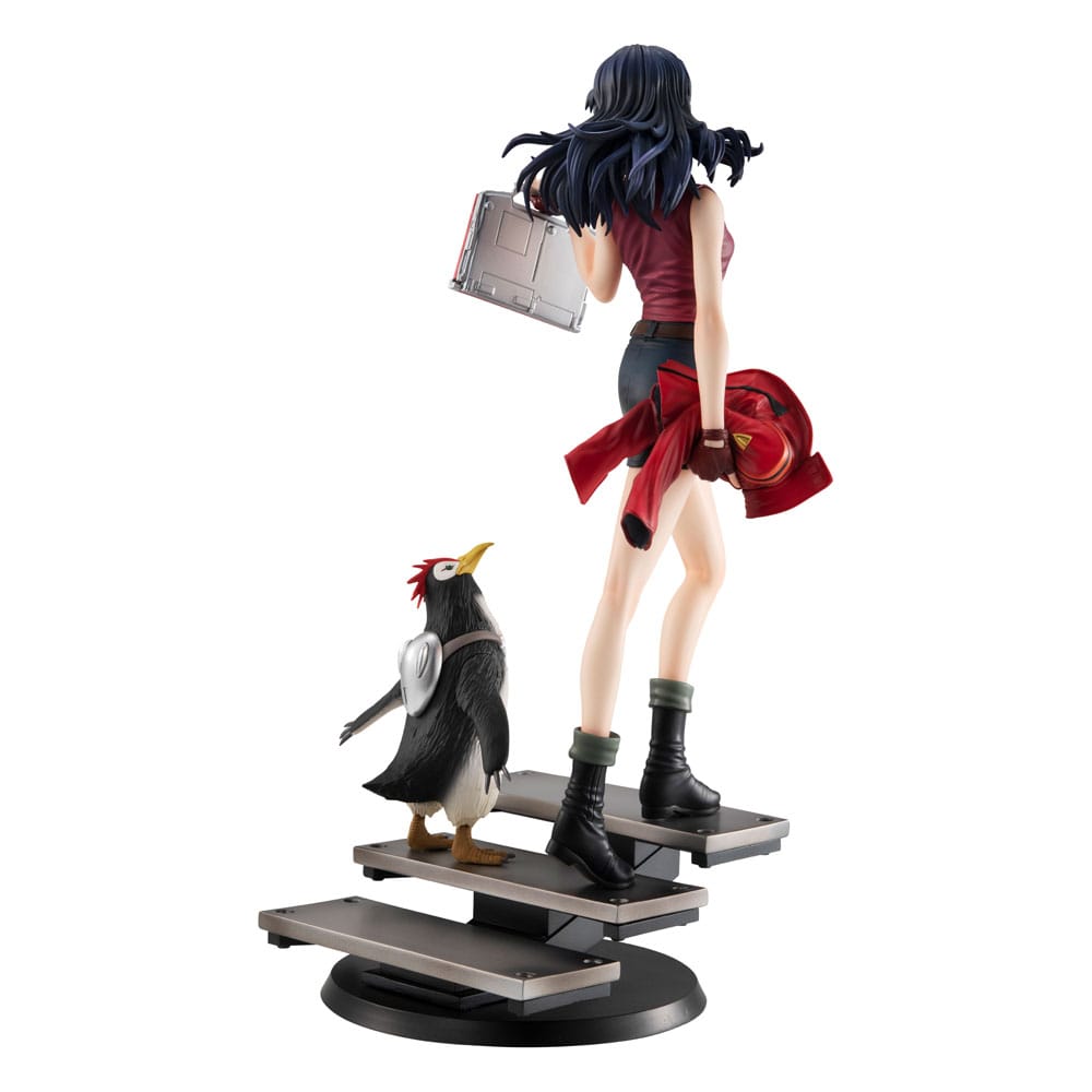 Herbouw van Evangelion Gals PVC-beeld Misato Katsuragi & Pen Pen 25 cm