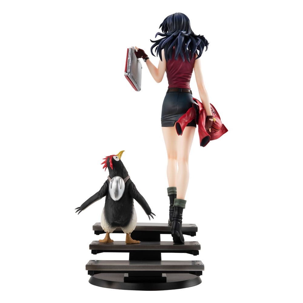 Herbouw van Evangelion Gals PVC-beeld Misato Katsuragi & Pen Pen 25 cm