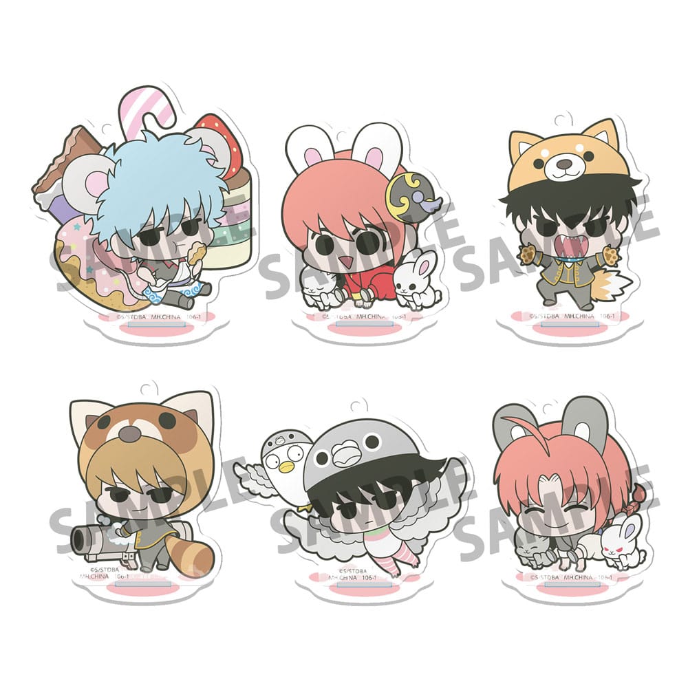 Gintama acrylfiguur Prins Hata & Animal Paradise 6 cm display (6)