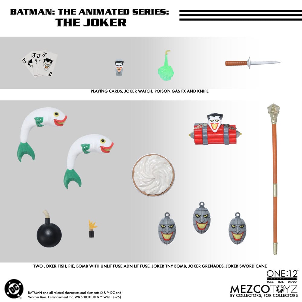 Batman: The Animated Series Actiefiguur 1/12 The Joker 17 cm