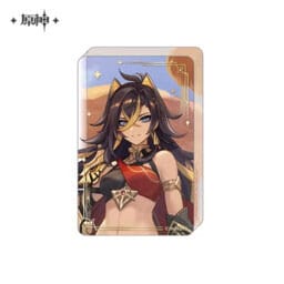 Genshin impact acryl ornament met glitter: dehya 8,5 cm