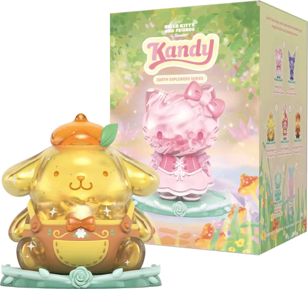 Sanrio Earth Explorer Series Kandy 4 inch vinylfiguur blindbox-display (6)