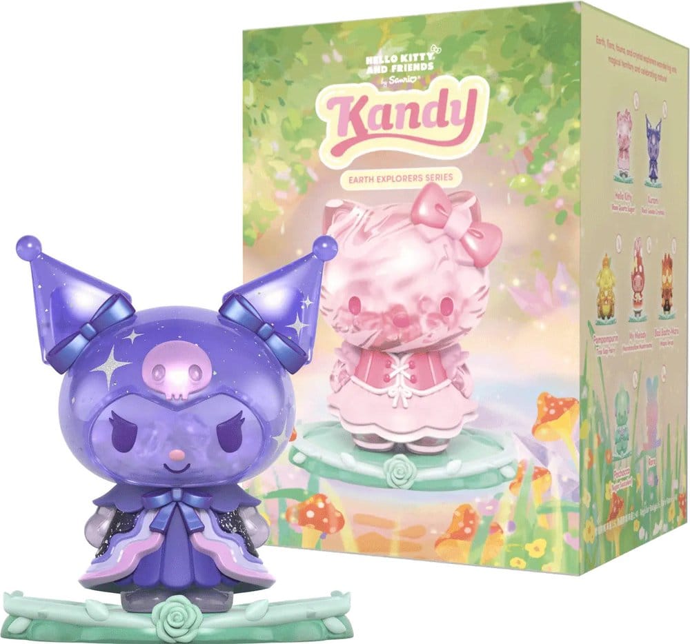 Sanrio Earth Explorer Series Kandy 4 inch vinylfiguur blindbox-display (6)