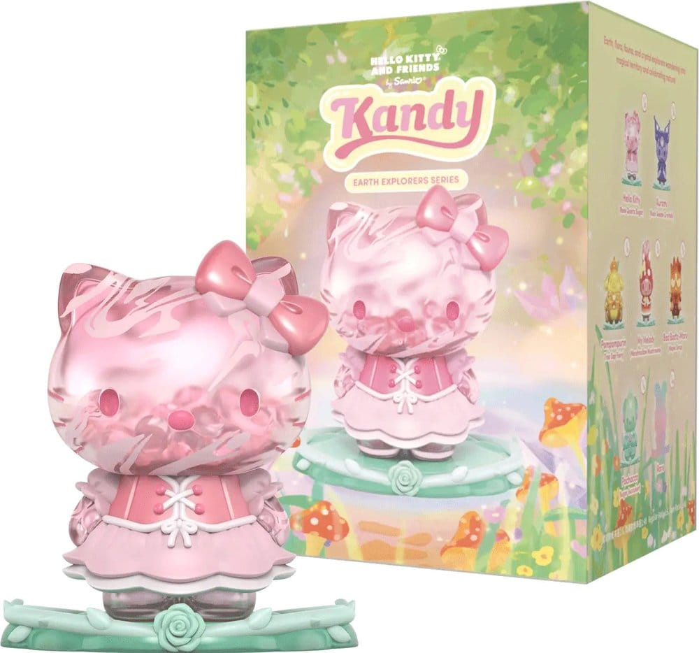 Sanrio Earth Explorer Series Kandy 4 inch vinylfiguur blindbox-display (6)