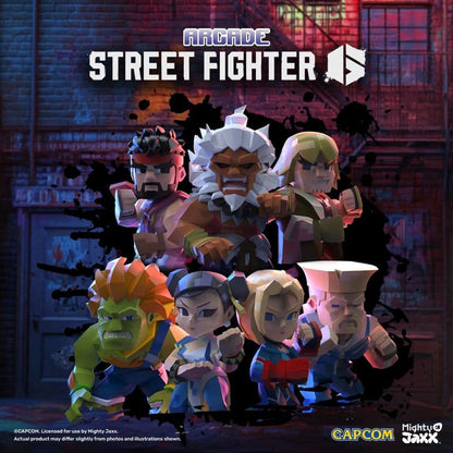 Arcade: Capcom Street Fighter Series 4 inch vinylfiguur blindbox-display (6)