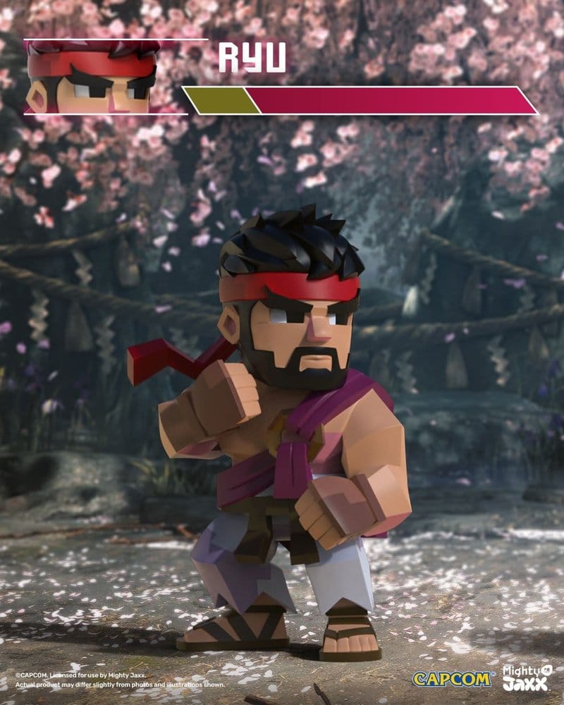 Arcade: Capcom Street Fighter Series 4 inch vinylfiguur blindbox-display (6)