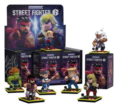 Arcade: Capcom Street Fighter Series 4 inch vinylfiguur blindbox-display (6)