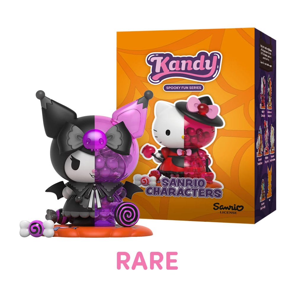 Kandy X Sanrio Blind Box Ft. Jason Freeny Collection Series 4 (Spooky Fun) Display (6)
