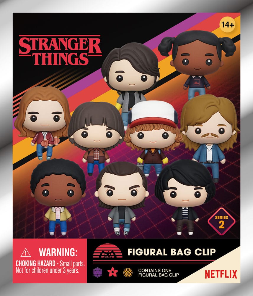 Stranger Things 3D PVC tasclips serie 2 display (24)