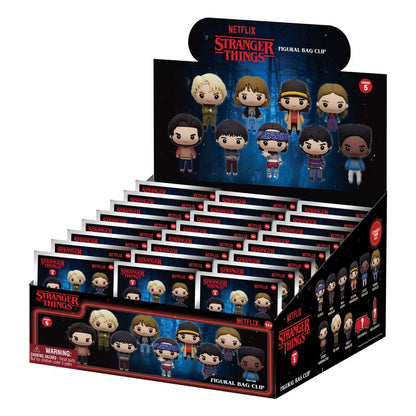 Stranger Things 3D Foam Bag Clips Serie 5 Display (24)