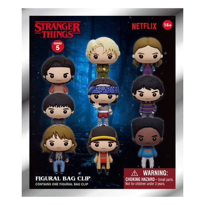 Stranger Things 3D Foam Bag Clips Serie 5 Display (24)
