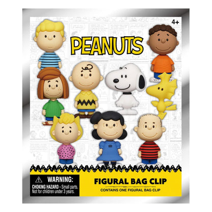 Peanuts 3D PVC Zakclips Snoopy Serie 1 Display (24)