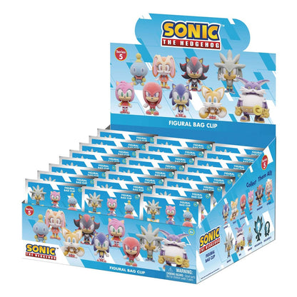 Sonic the Hedgehog PVC Tasclips Massaal Serie 5 Display (24)
