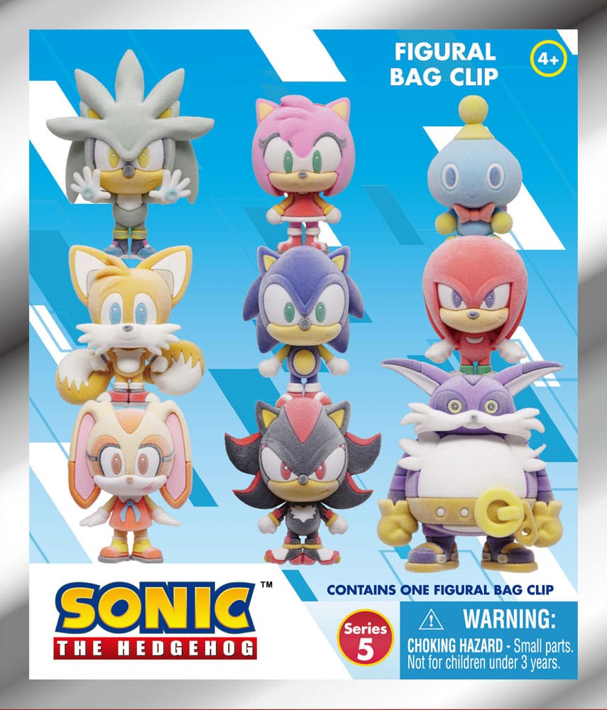 Sonic the Hedgehog PVC Tasclips Massaal Serie 5 Display (24)
