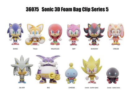 Sonic the Hedgehog PVC Tasclips Massaal Serie 5 Display (24)