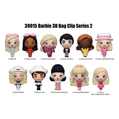 Barbie 3D Foam Tasclips Serie 2 Display (24)