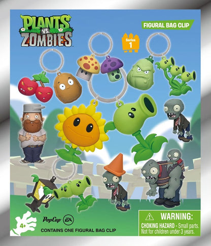 Plants vs. Zombies 3D-schuimzakclips Serie 1-display (24)