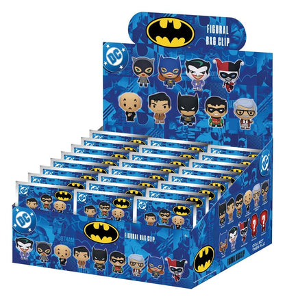 Batman: The Animated Series 3D Foam Bag Clips Serie 1 Display (24)