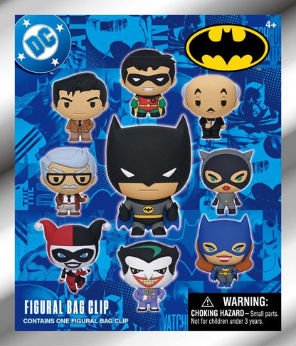Batman: The Animated Series 3D Foam Bag Clips Serie 1 Display (24)