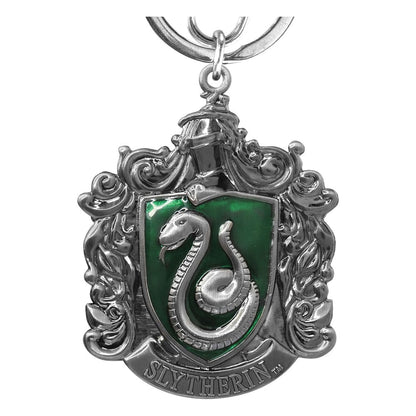 Harry Potter tinnen sleutelhanger Zwadderich Crest