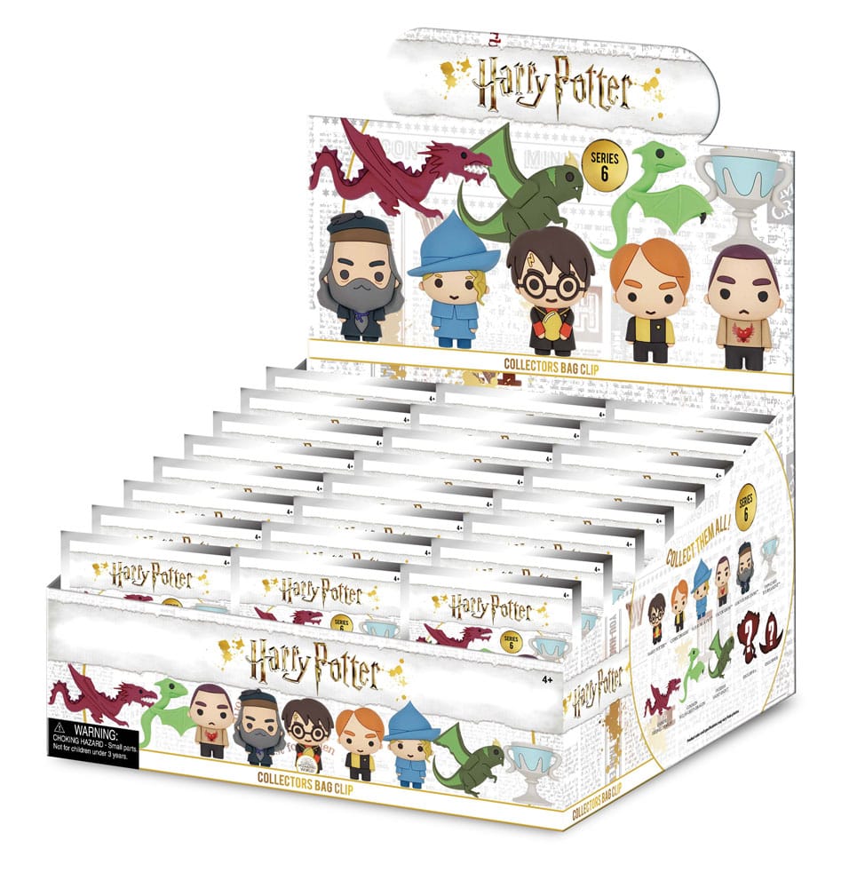 Harry Potter 3D PVC tasclips serie 6 display (24)
