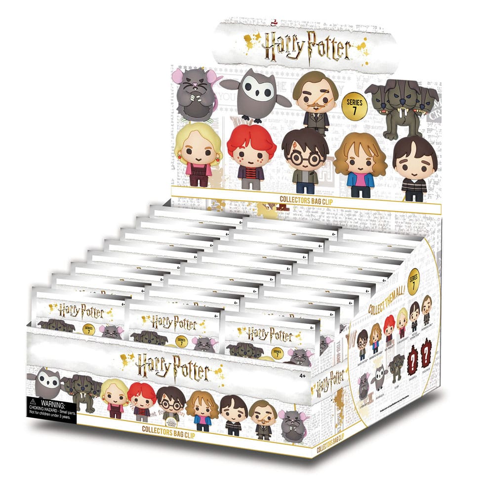 Harry Potter 3D PVC tasclips serie 7 display (24)