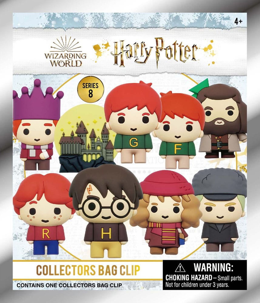 Harry Potter 3D PVC tasclips serie 8 display (24)