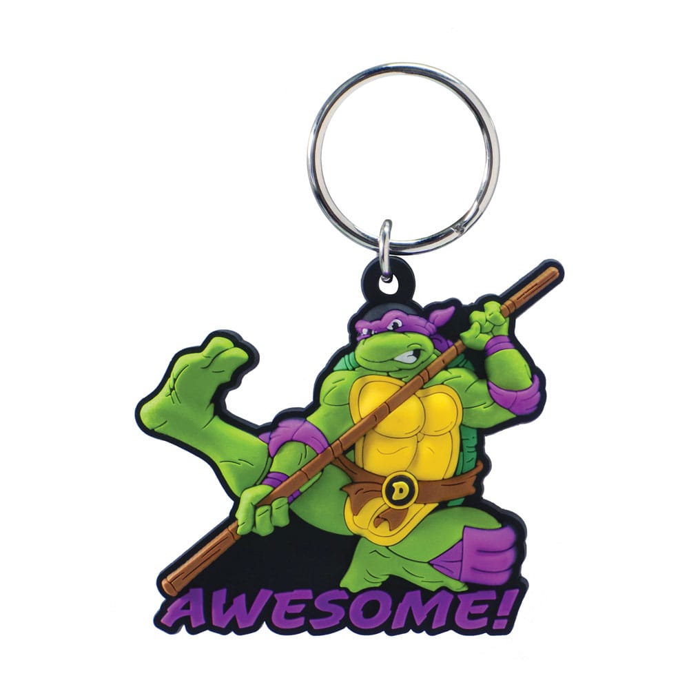Teenage Mutant Ninja Turtles zachte PVC tasclip Donatello