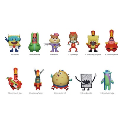 SpongeBob SquarePants 3D PVC Bag Clips Series 6 Display (24)