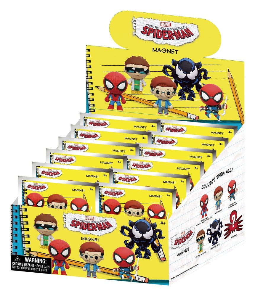 Spider-Man Magneten blindpakket Display (12)