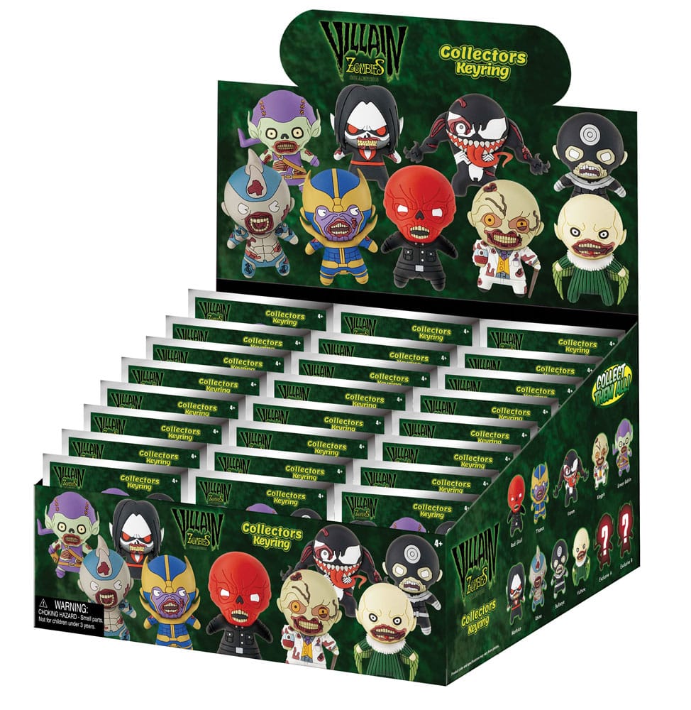 Marvel 3D PVC-tasclips Serie 1 Zombies-display (24)