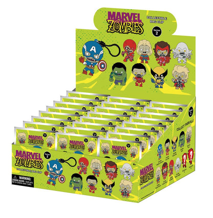 Marvel PVC Tasclips Serie 2 Zombies Display (24)