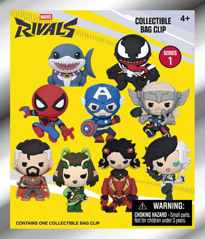 Marvel Rivals 3D Foam Bag Clips Serie 16 Display (24)