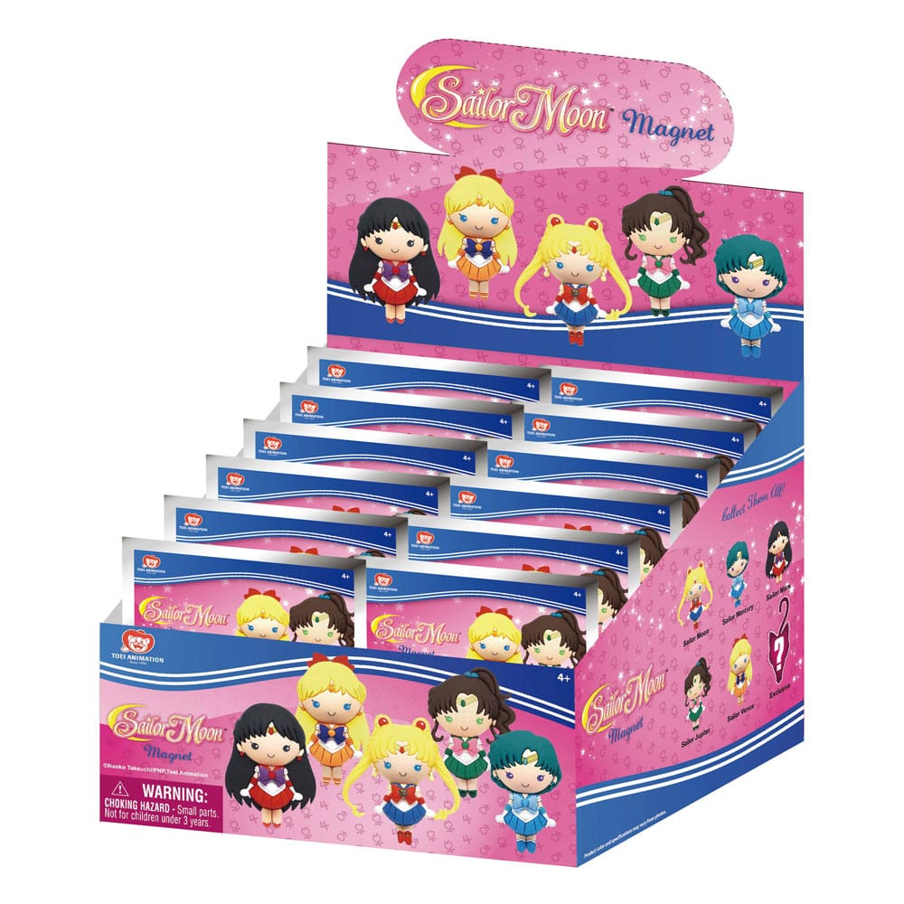 Sailor Moon Magneten blindpakket Serie 1 Display (12)