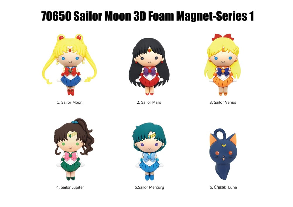Sailor Moon Magneten blindpakket Serie 1 Display (12)