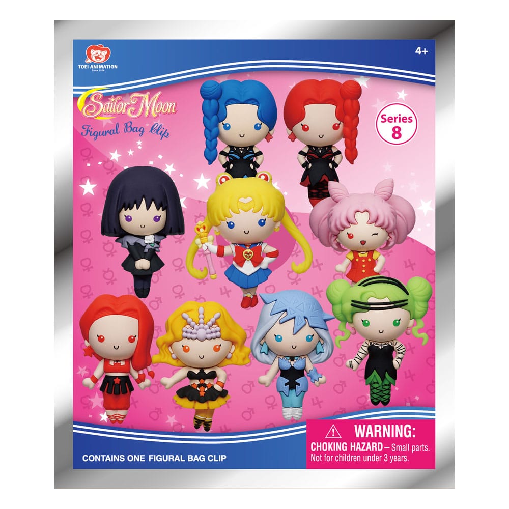 Sailor Moon 3D PVC tasclips serie 8 display (24)