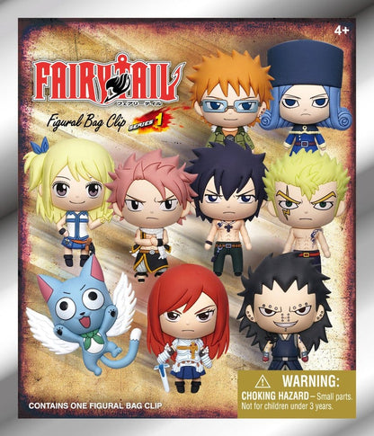 Fairy Tail 3D Foam Tasclips Serie 1 Display (24)