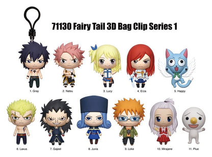 Fairy Tail 3D Foam Tasclips Serie 1 Display (24)