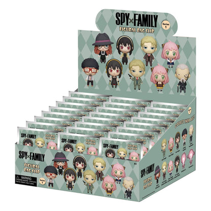 Spy x Family 3D-schuimtasclips Serie 1-display (24)