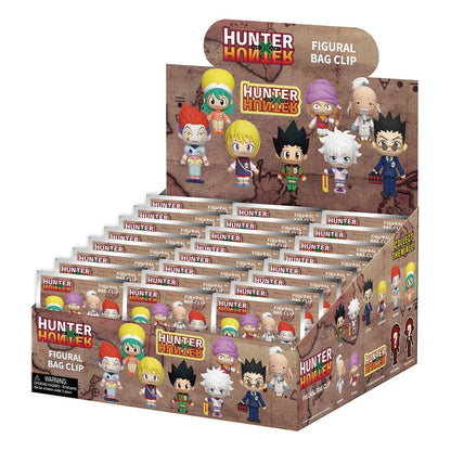 Hunter x Hunter 3D Foam Bag Clips Serie 1 Display (24)